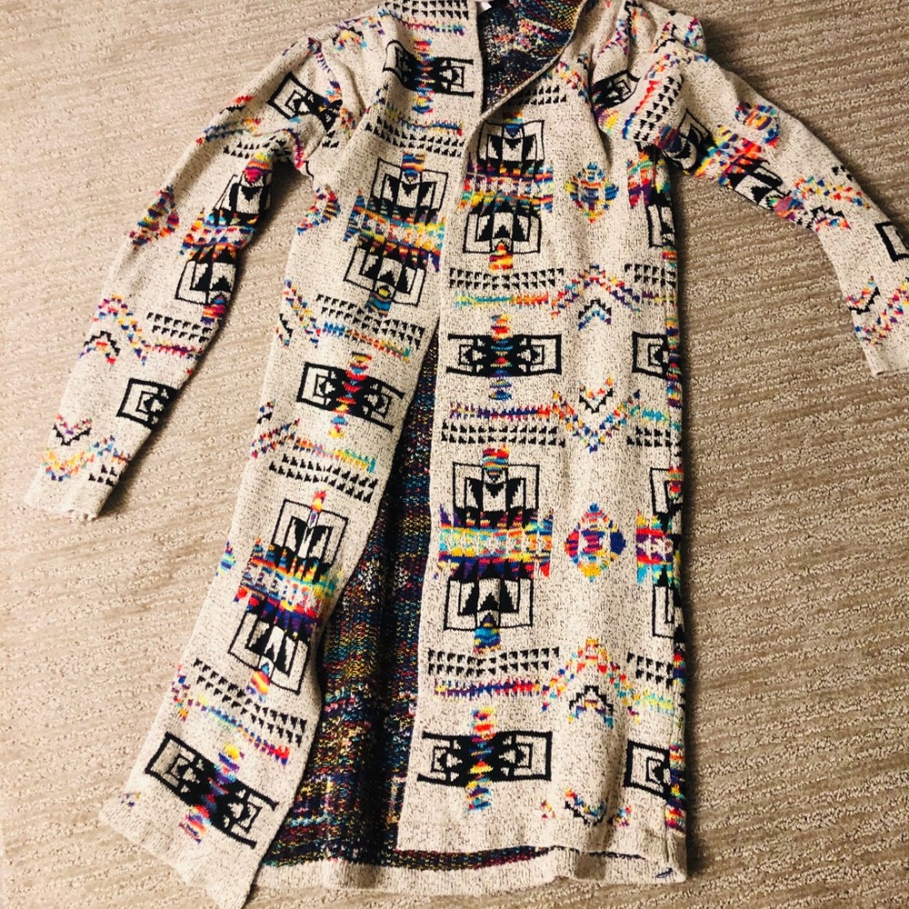 Northern angel long cardigan.